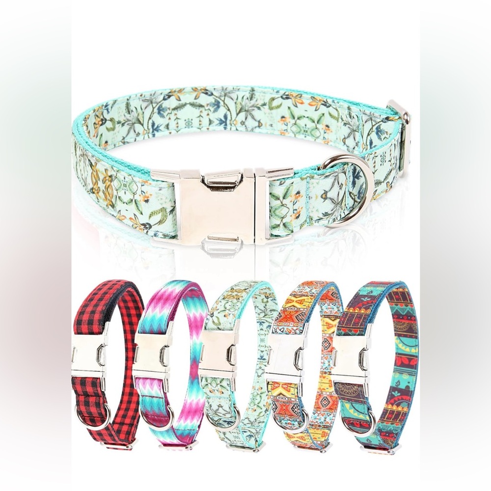 Timos Dog Collar,Adjustable Soft Dog Collar for Small Medium Large Dogs